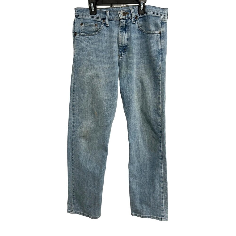 Wrangler Mens Premium Quality Light Wash Denim Jeans Sz 31